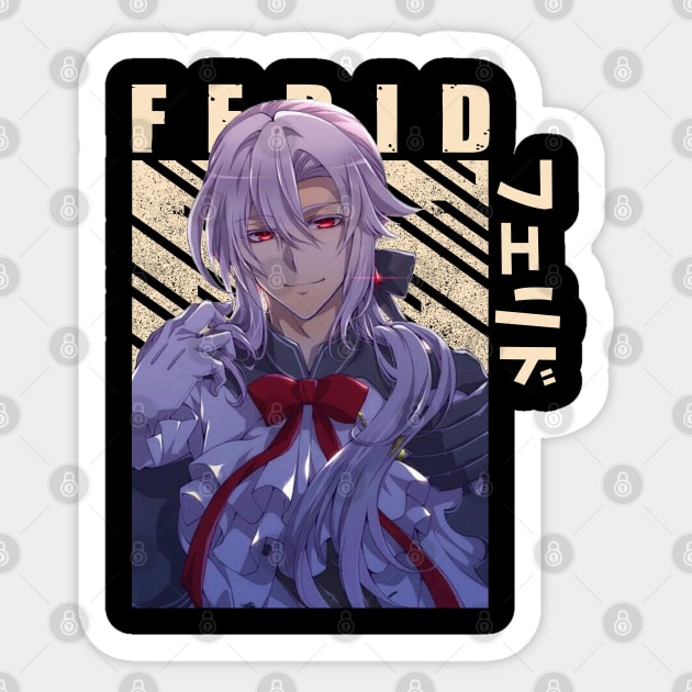 Ferid Bathory - Owari no Seraph Sticker by Otaku Emporium